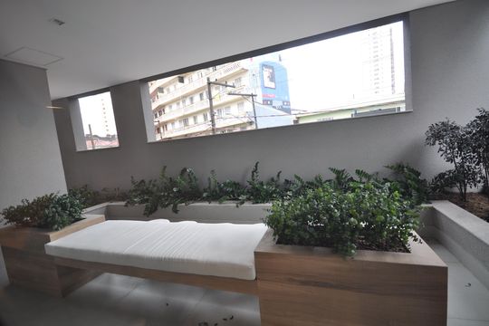 Área comum de kitnet/studio para alugar com 1 quarto, 26m² em Tucuruvi, São Paulo