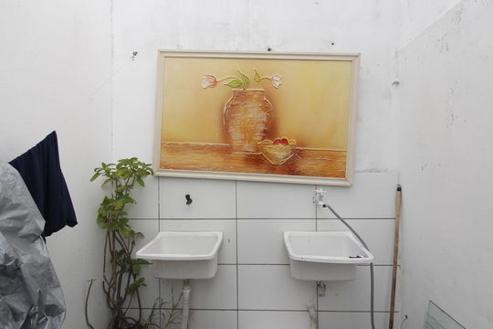 Área de Serviço de kitnet/studio para alugar com 1 quarto, 26m² em Parque Burle, Cabo Frio