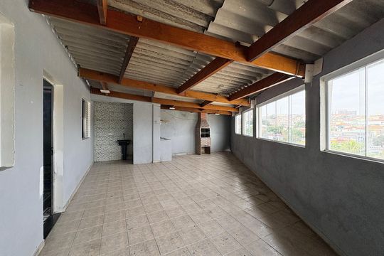 Varanda/ Churrasqueira de casa para alugar com 2 quartos, 95m² em Brasilândia, São Paulo