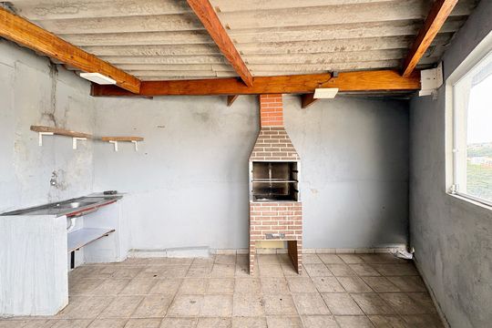 Varanda/ Churrasqueira de casa para alugar com 2 quartos, 95m² em Brasilândia, São Paulo