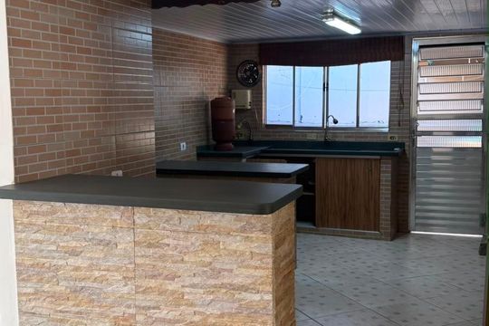 Cozinha de casa para alugar com 3 quartos, 65m² em Taboão, São Bernardo do Campo