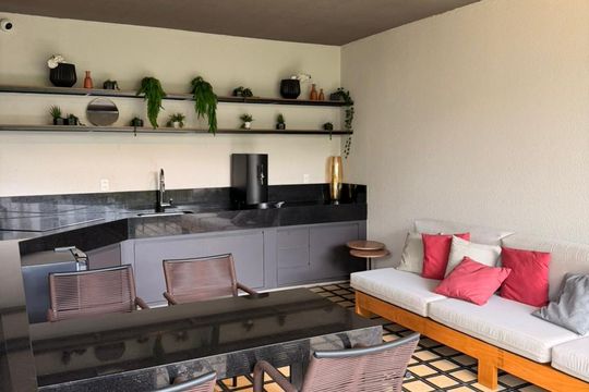 Área externa de apartamento para alugar com 2 quartos, 47m² em Barra Olímpica, Rio de Janeiro