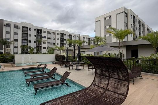 Área externa de apartamento para alugar com 2 quartos, 47m² em Barra Olímpica, Rio de Janeiro