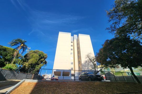 Fachada  de apartamento para alugar com 2 quartos, 46m² em Alvorada, Contagem