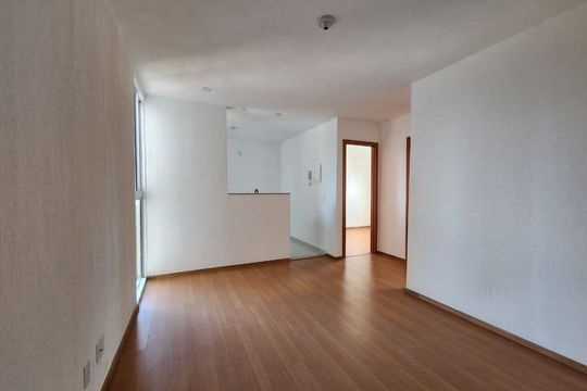Sala de apartamento para alugar com 2 quartos, 46m² em Alvorada, Contagem