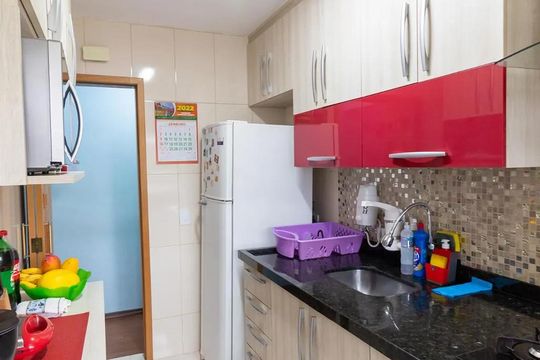 Cozinha de apartamento para alugar com 1 quarto, 56m² em Vila Robertina, São Paulo