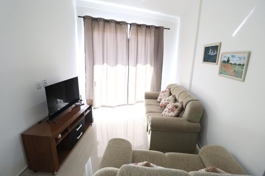 Sala de apartamento para alugar com 2 quartos, 60m² em Jardim Patricia, Uberlândia