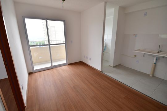Sala de apartamento para alugar com 2 quartos, 44m² em Fazenda São Quirino, Campinas