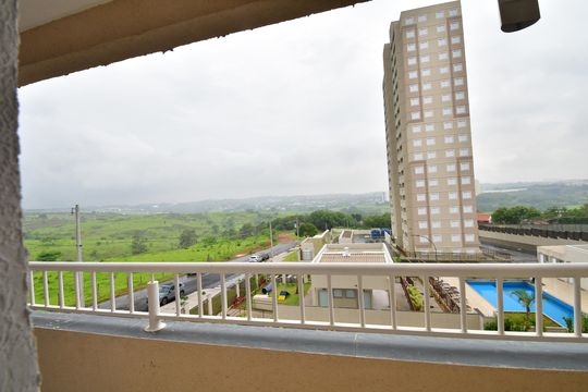 Área de Serviço - Vista de apartamento para alugar com 2 quartos, 44m² em Fazenda São Quirino, Campinas