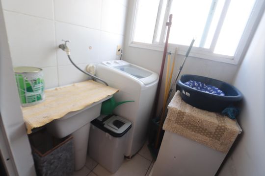Área de Serviço de apartamento à venda com 2 quartos, 45m² em Jardim Nove de Julho, São Paulo