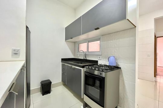 Cozinha de apartamento para alugar com 1 quarto, 46m² em Parque Jabaquara, São Paulo