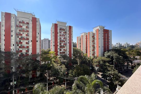Varanda da Sala de apartamento para alugar com 2 quartos, 93m² em Jardim Taquaral, São Paulo