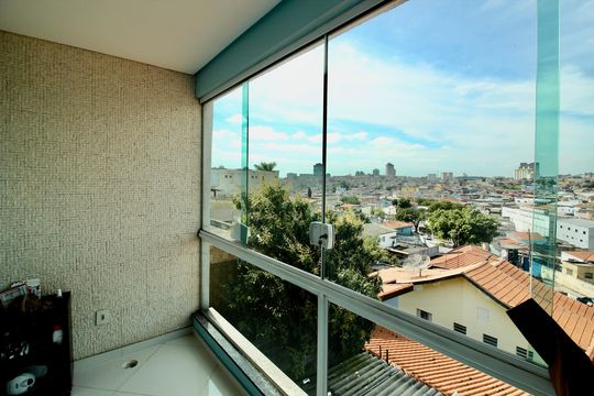 Varanda da suíte 3 de casa à venda com 3 quartos, 302m² em Jardim Matarazzo, São Paulo