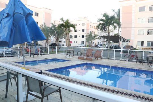 Área comum de apartamento para alugar com 2 quartos, 50m² em Parque dos Rodoviários, Campos dos Goytacazes
