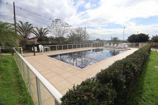 Área comum - Piscina de apartamento para alugar com 2 quartos, 55m² em São Luiz, Gravataí