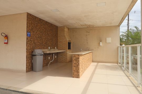 Área comum - Churrasqueira de apartamento para alugar com 2 quartos, 55m² em São Luiz, Gravataí