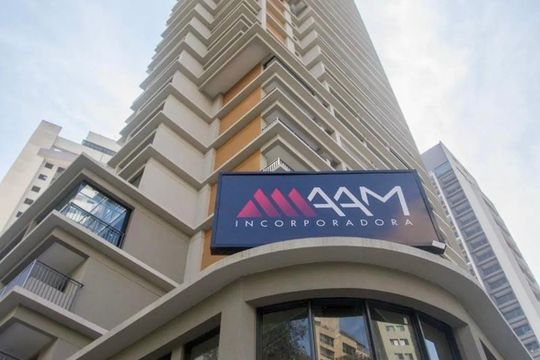 Fachada de kitnet/studio à venda com 1 quarto, 27m² em Cidade Monções, São Paulo