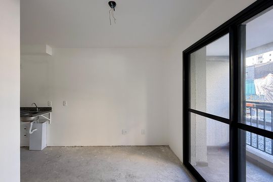 Quarto  de kitnet/studio à venda com 1 quarto, 22m² em Cidade Monções, São Paulo