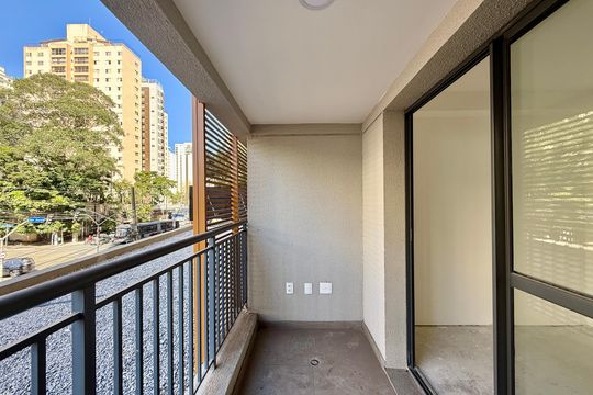 Sacada de kitnet/studio à venda com 1 quarto, 22m² em Cidade Monções, São Paulo