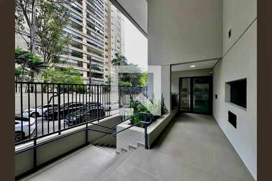 Entrada  de kitnet/studio à venda com 1 quarto, 22m² em Cidade Monções, São Paulo