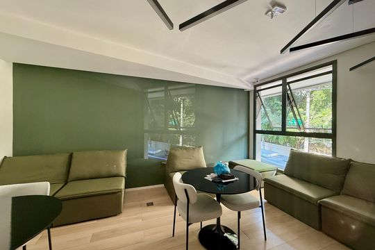 Coworking  de kitnet/studio à venda com 1 quarto, 27m² em Cidade Monções, São Paulo