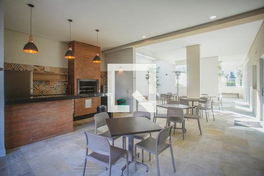 Área comum - Churrasqueira de apartamento à venda com 2 quartos, 76m² em Vila Monte Alegre, São Paulo
