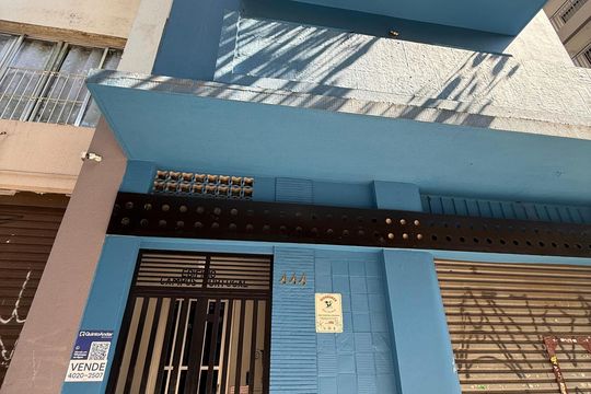 Fachada de apartamento à venda com 1 quarto, 50m² em Vila Buarque, São Paulo