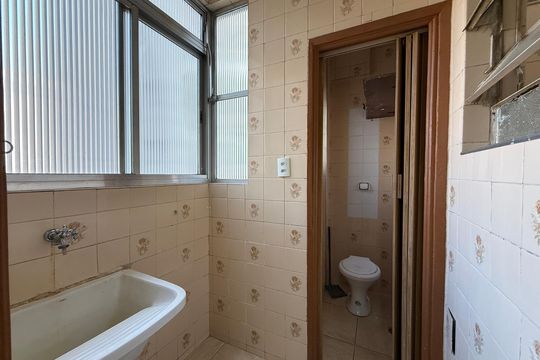 Área de serviço de apartamento à venda com 1 quarto, 50m² em Vila Buarque, São Paulo