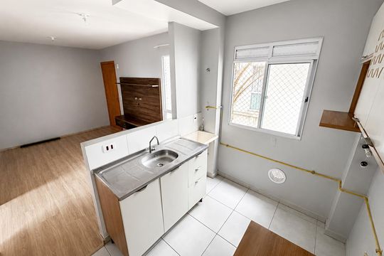 Cozinha/Área de Serviço de apartamento para alugar com 2 quartos, 39m² em Canudos, Novo Hamburgo