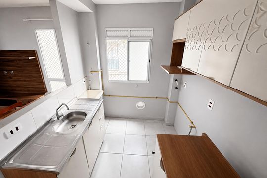 Cozinha/Área de Serviço de apartamento para alugar com 2 quartos, 39m² em Canudos, Novo Hamburgo