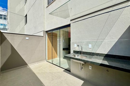 Área de Serviço privativa de apartamento à venda com 2 quartos, 65m² em Anchieta, Belo Horizonte