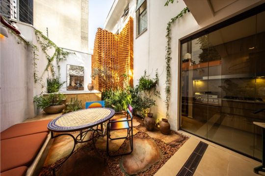 Área externa de casa de condomínio à venda com 4 quartos, 300m² em Itaim Bibi, São Paulo