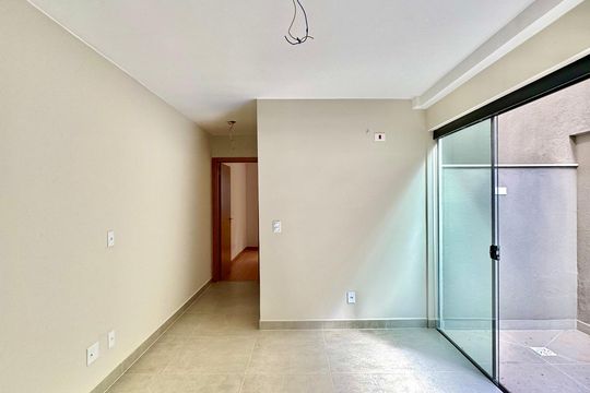 Sala/Cozinha de apartamento à venda com 1 quarto, 46m² em Anchieta, Belo Horizonte