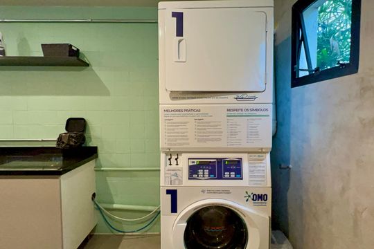 Lavanderia de apartamento para alugar com 1 quarto, 36m² em Jardim Paulista, São Paulo