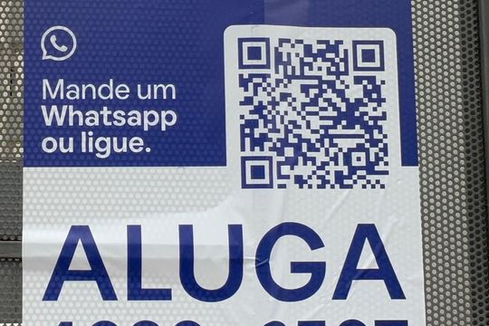 Placa de apartamento para alugar com 1 quarto, 36m² em Jardim Paulista, São Paulo