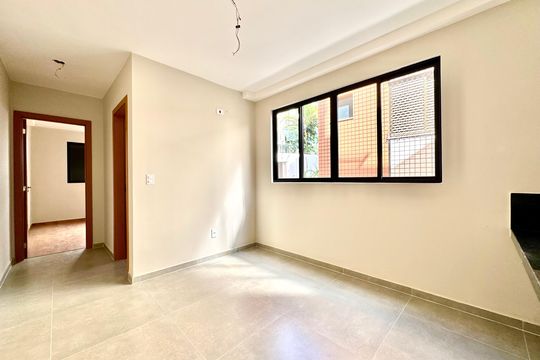 Sala/Cozinha de apartamento à venda com 1 quarto, 41m² em Anchieta, Belo Horizonte
