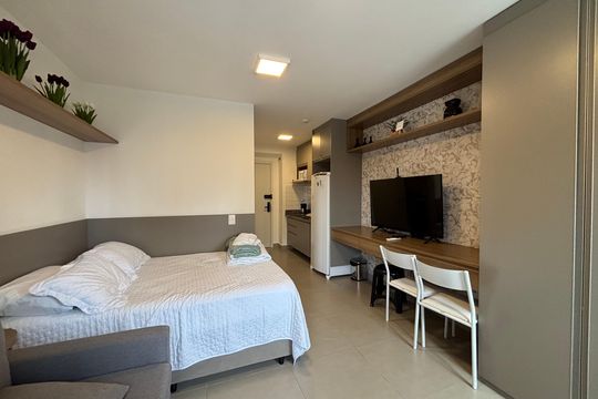 Studio de kitnet/studio para alugar com 1 quarto, 26m² em Moema, São Paulo