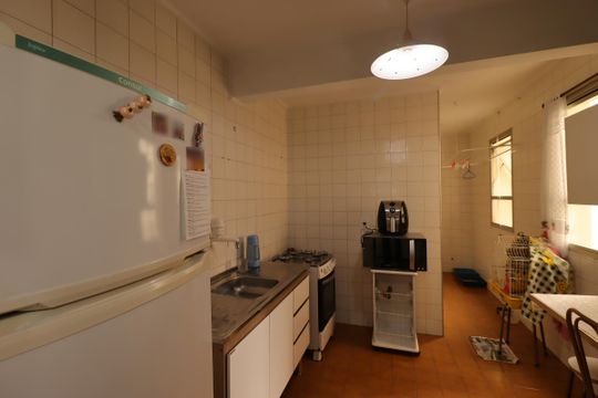 Cozinha de apartamento para alugar com 2 quartos, 69m² em Vila Floresta, Santo André