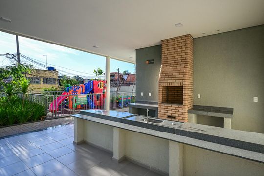 Churrasqueira de apartamento para alugar com 2 quartos, 37m² em Jardim Amalia, São Paulo