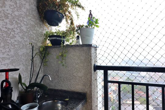 Sala Sacada de apartamento à venda com 2 quartos, 50m² em Vila Joao Basso, São Bernardo do Campo