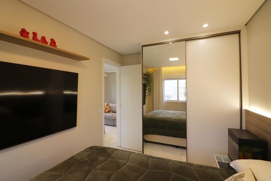 Quarto 1 de apartamento à venda com 2 quartos, 50m² em Vila Joao Basso, São Bernardo do Campo