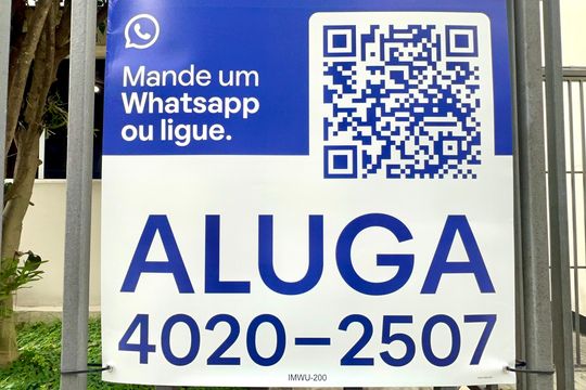 Placa de apartamento para alugar com 1 quarto, 40m² em Cerqueira César, São Paulo