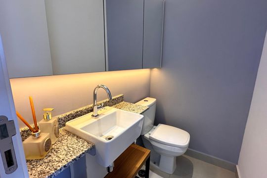 Apartamento à venda com 1 quarto, 38m² em Brooklin, São Paulo