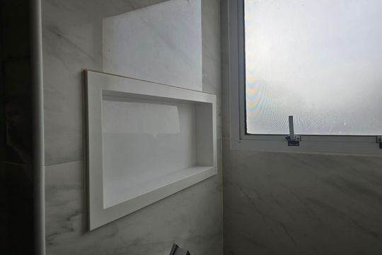 Banheiro Social de apartamento para alugar com 2 quartos, 44m² em Vila Nova Bonsucesso, Guarulhos