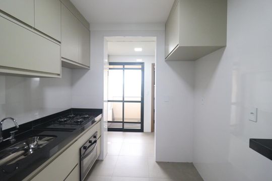 Cozinha de apartamento para alugar com 2 quartos, 85m² em Nova Aliança, Ribeirão Preto