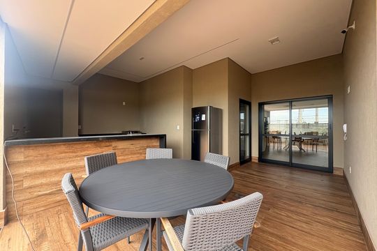 Área comum - Salão de festas de apartamento para alugar com 2 quartos, 85m² em Nova Aliança, Ribeirão Preto