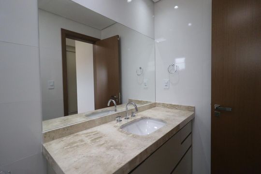 Banheiro da Suíte 1 de apartamento para alugar com 2 quartos, 85m² em Nova Aliança, Ribeirão Preto