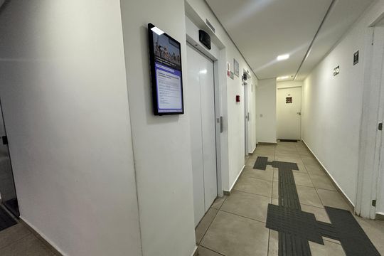 Hall de entrada de apartamento para alugar com 2 quartos, 59m² em Votupoca, Barueri