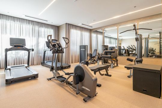 Área externa de apartamento para alugar com 1 quarto, 37m² em Pompeia, São Paulo
