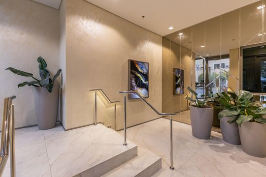 Área externa de apartamento para alugar com 1 quarto, 37m² em Pompeia, São Paulo